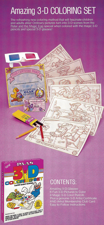 Howard Wexler 3-D Coloring Set