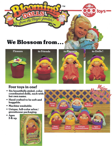 Howard Wexler Blooming Dolls Plush Toy