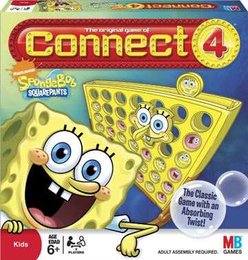 Howard Wexler Connect 4 Sponge Bob Game