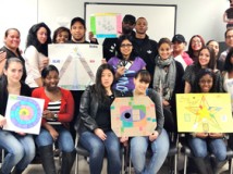 Howard Wexler Inventor with City College Students