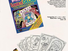 Colorforms Lace N Glow Neon Art 1